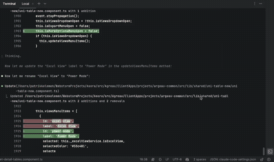Claude Code terminal flickering demonstration